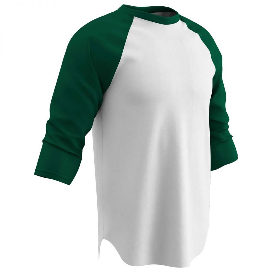 Champro Youth 3/4 Sleeve Cotton Baseball Jersey