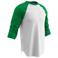 Champro Youth 3/4 Sleeve Cotton Baseball Jersey