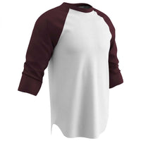 Champro Youth 3/4 Sleeve Cotton Baseball Jersey