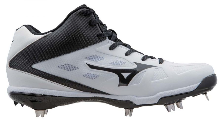 Mizuno Mens Heist IQ Mid Metal Baseball Cleat