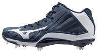 Thumbnail for Mizuno Mens Heist IQ Mid Metal Baseball Cleat