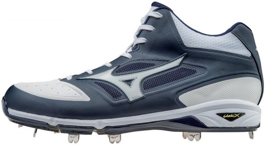 Mizuno Mens Dominant IC Mid Metal Baseball Cleats