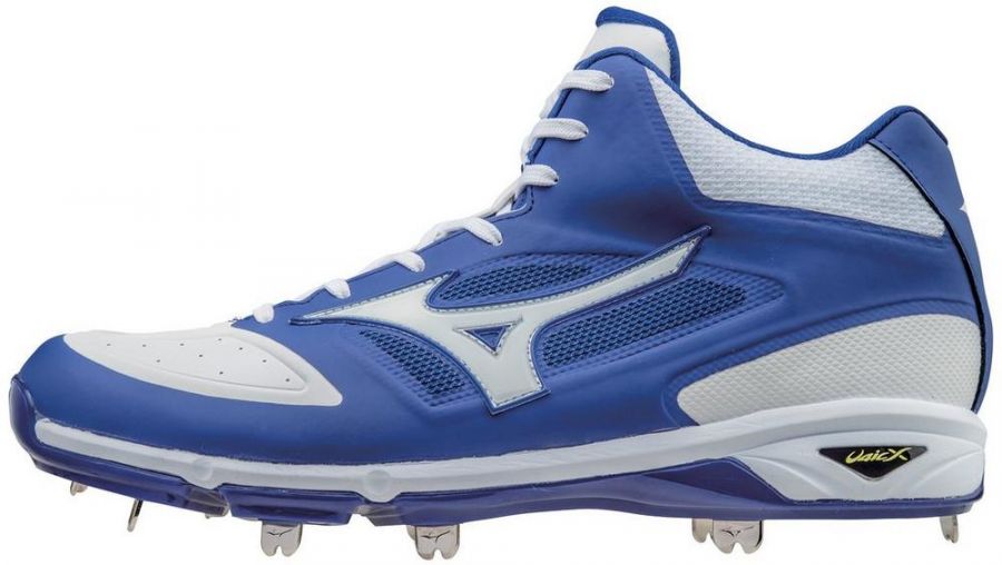 Mizuno Mens Dominant IC Mid Metal Baseball Cleats