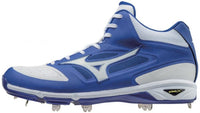 Thumbnail for Mizuno Mens Dominant IC Mid Metal Baseball Cleats