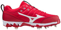 Thumbnail for Mizuno Womens 9-Spike Swift 7 Low Metal Cleats