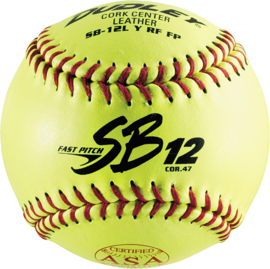 Dudley 12" SB 12L ASA Leather Fastpitch Softball (Dozen)