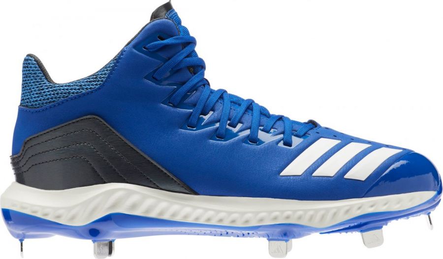 Adidas Men's Icon 4 BOUNCE Mid Metal Baseball Cleats