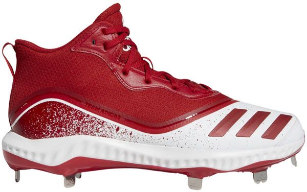 Adidas Men's Icon V Bounce Mid Metal Baseball Cleats