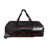 All Star Wheeled Pro Model Players Duffle Bag with Bat Sleeve