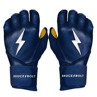 Thumbnail for Bruce Bolt Adult Premium Pro Long Cuff Pair of Batting Gloves