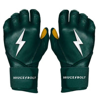 Thumbnail for Bruce Bolt Adult Premium Pro Long Cuff Pair of Batting Gloves