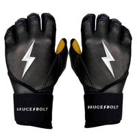 Thumbnail for Bruce Bolt Youth Premium Pro Long Cuff Pair of Batting Gloves