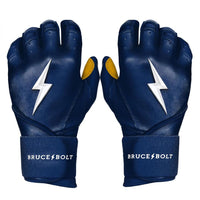 Thumbnail for Bruce Bolt Youth Premium Pro Long Cuff Pair of Batting Gloves