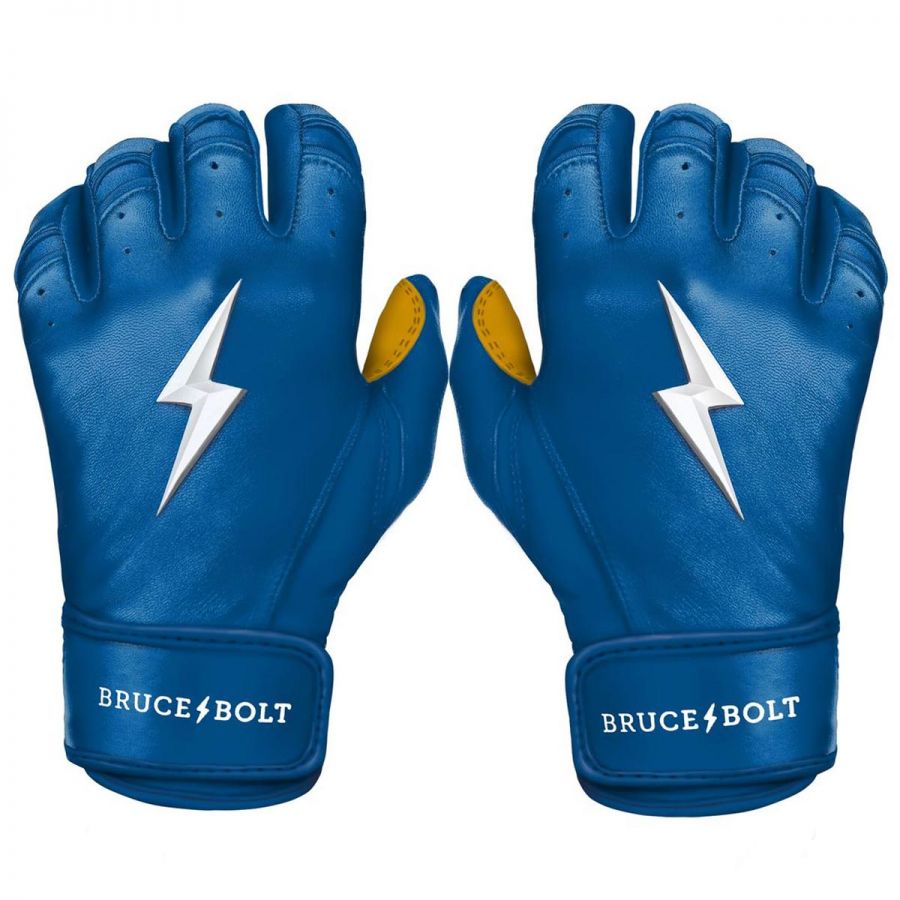 Bruce Bolt Adult Premium Pro Short Cuff Pair of Batting Gloves