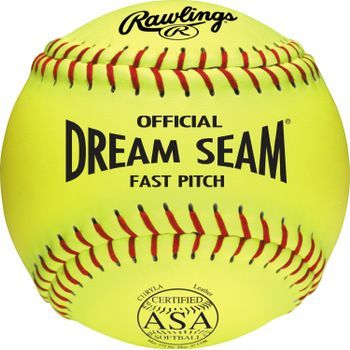 Rawlings 11" ASA Dream Seam Leather Fastpitch Softball (DZ)