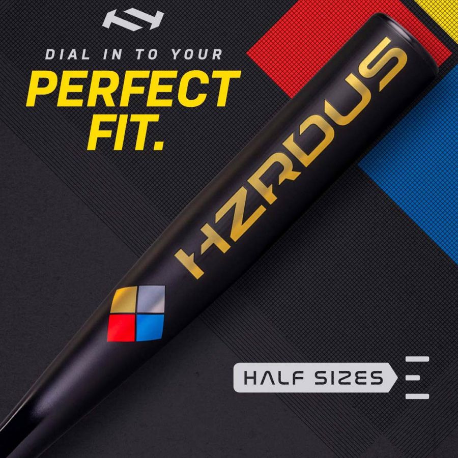 True Sports 2022 HZRDUS One Piece Hybrid -3 Baseball BBCOR Bat