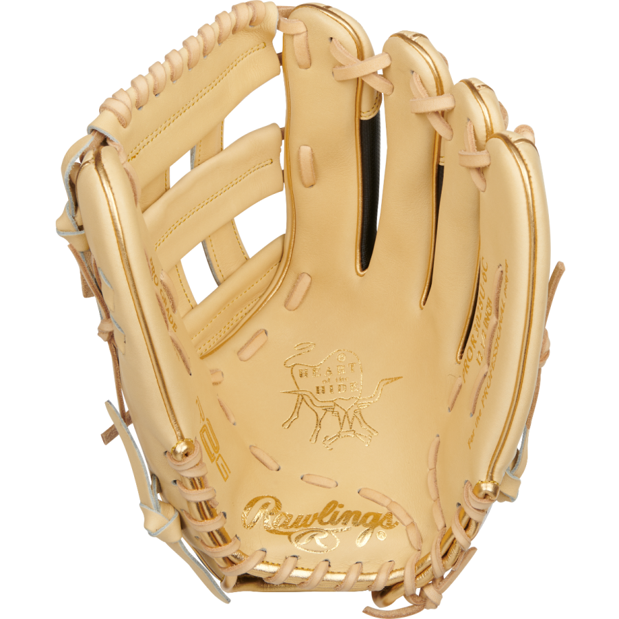 Rawlings Pro H Web with Adjustable Wrist 12 1/2" Heart of the Hide Contour Series Outfield Glove