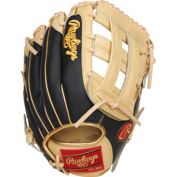 Rawlings Pro H Web with Adjustable Wrist 12 1/2" Heart of the Hide Contour Series Outfield Glove