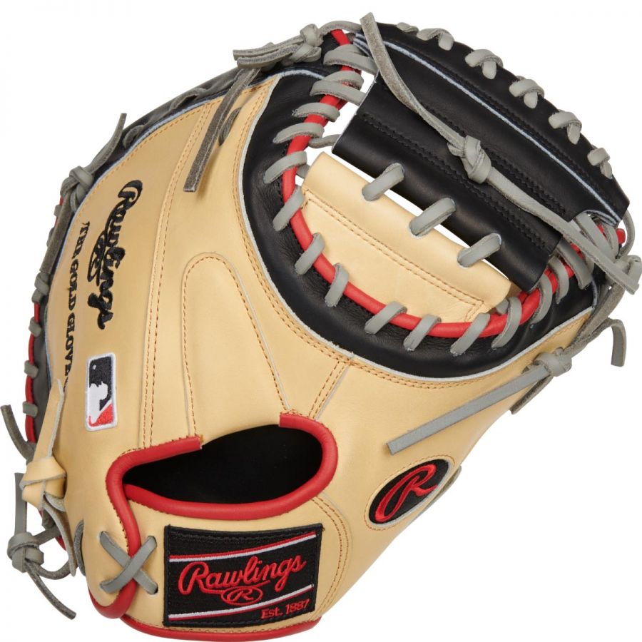 Rawlings One Piece with Adjustable Wrist 33" Heart of the Hide Contour Series Catcher's Mitt