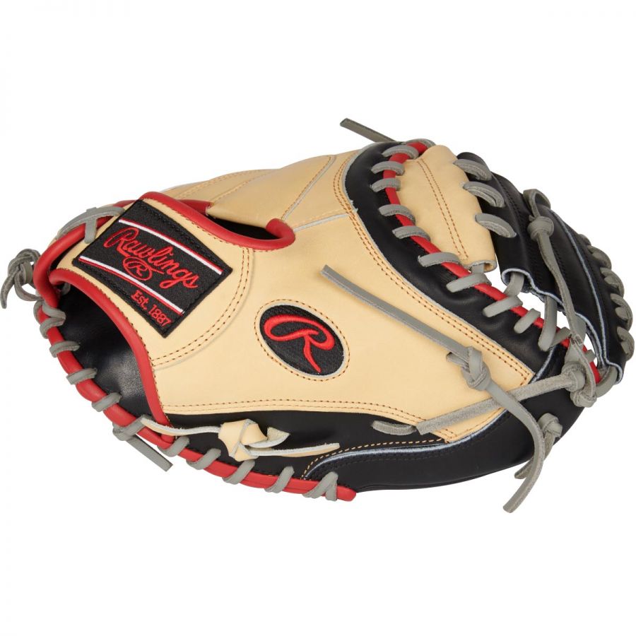 Rawlings One Piece with Adjustable Wrist 33" Heart of the Hide Contour Series Catcher's Mitt