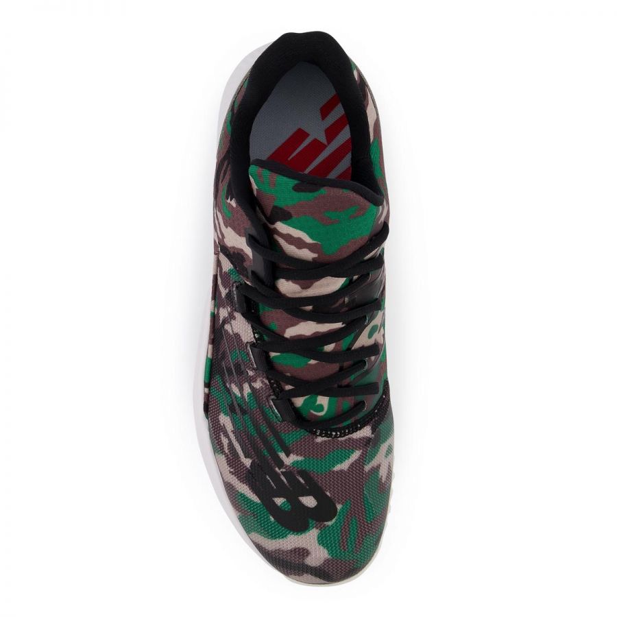 New Balance Mens 4040v6 Camo Turf Baseball Trainers