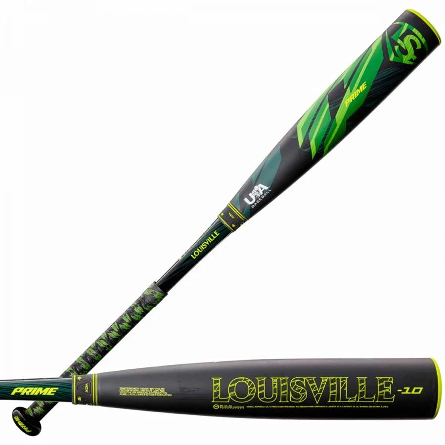 Louisville Slugger 2022 Prime 2 5/8" Barrel -10 Baseball USA Bat